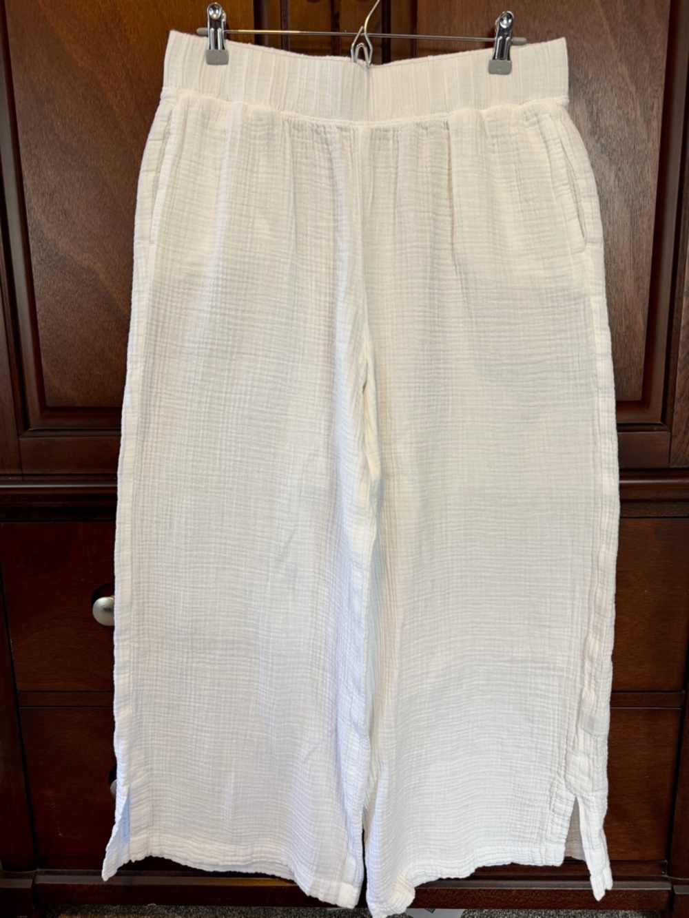 L.L. Bean Cloud Gauze Wide Leg Pants